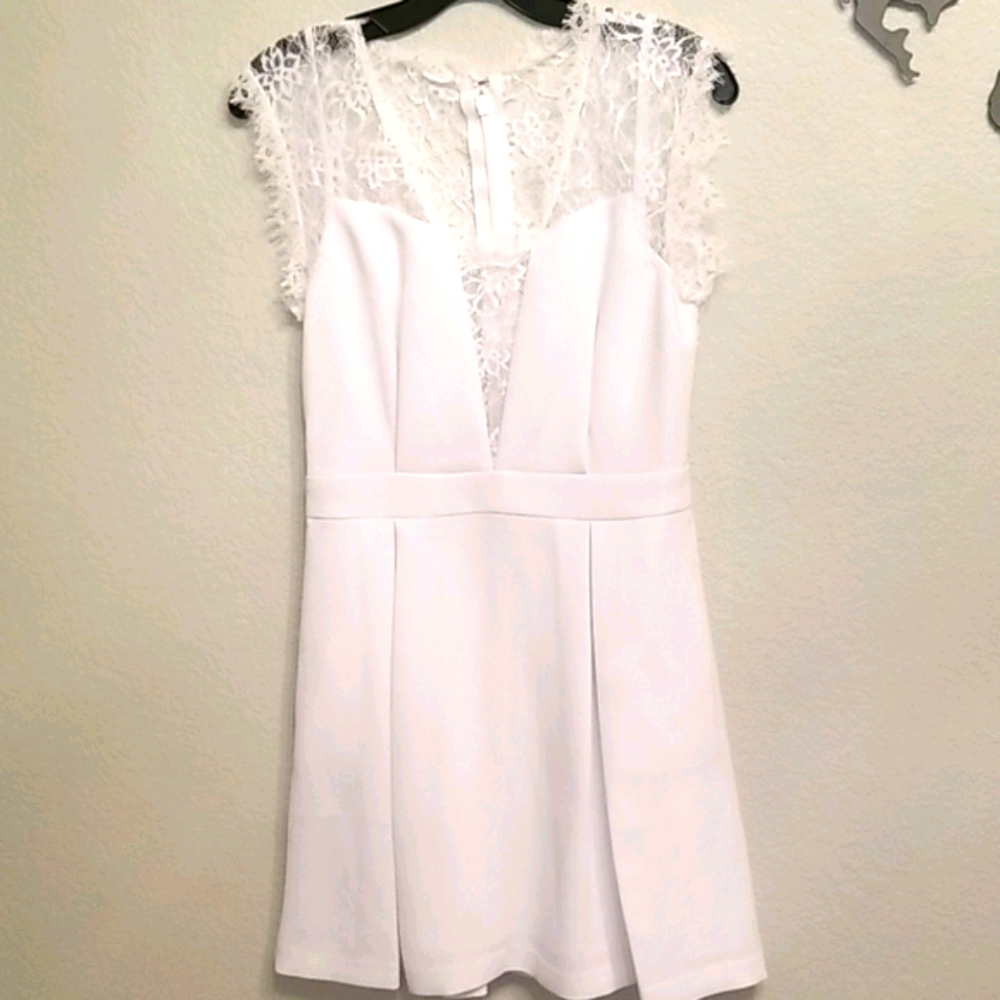 FINAL OFFER!!!! BCBGeneration Lace-Back Pleated Dress - Picture 7 of 12